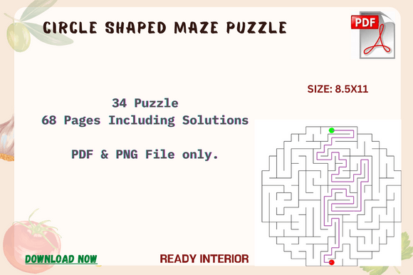 Exploring the Creative Potential of Circle Maze Puzzles