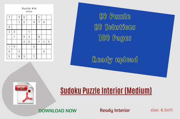 Unlock Creativity with Sudoku Puzzles for KDP Publishing
