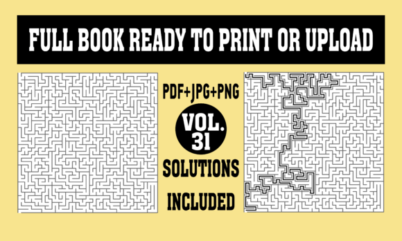 Unlocking Creative Potential: A Practical Guide to KDP Interior Mazes with Solutions 31
